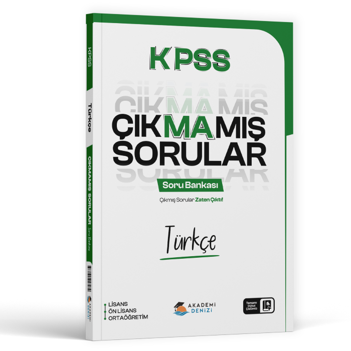 KPSS ÇIKMAMIŞ S.B. TÜRKÇE - 25-26
